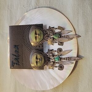 Vintage Tabra Pierced Earrings